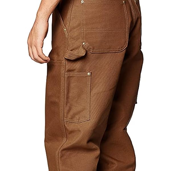 Carhartt Pantaloni da Lavoro Utility in Tela Firm Duck, con Doppio Tessuto sul Davanti, Loose Fit Uomo